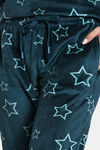 Zivame Velour Loungewear Set - Dark Sea — thumbnail 6